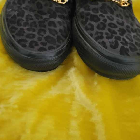 Vans Strauberry cheetah print slide on sneakers - Picture 4 of 10